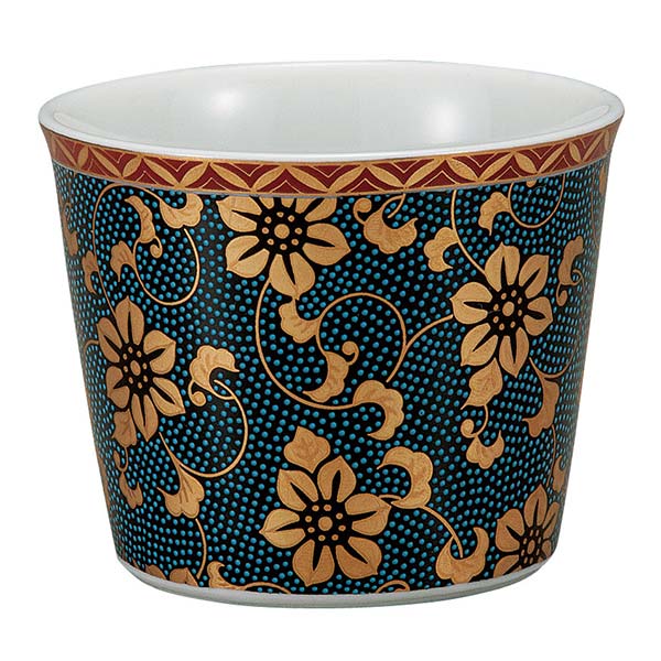 九谷焼 そば猪口 青粒鉄仙＜九谷焼 和食器 鉢 小鉢 人気 ギフト セット 贈り物 結婚祝い/内祝い/お返し＞