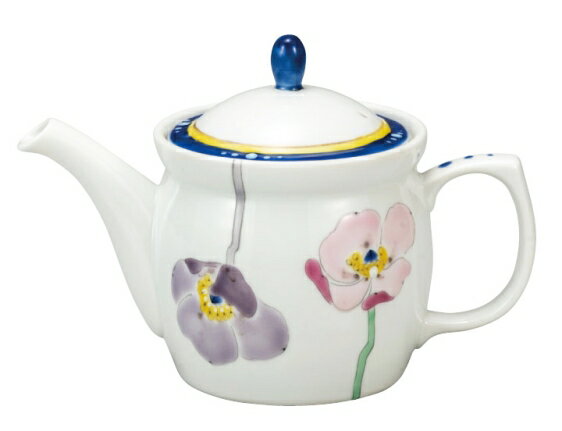 九谷焼　ポット急須 ポピー（網付）＜九谷焼 和食器 鉢 小鉢 人気 ギフト セット 贈り物 結婚祝い/内祝..