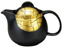 九谷焼 ポット急須 金箔彩 網付<九谷焼 和食器 鉢 小鉢 人気 ギフト セット 贈り物 結婚祝い/内祝い/お返し>