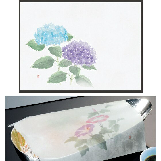用美（ようび） 四季彩鮮度保持紙 （100枚入）紫陽花