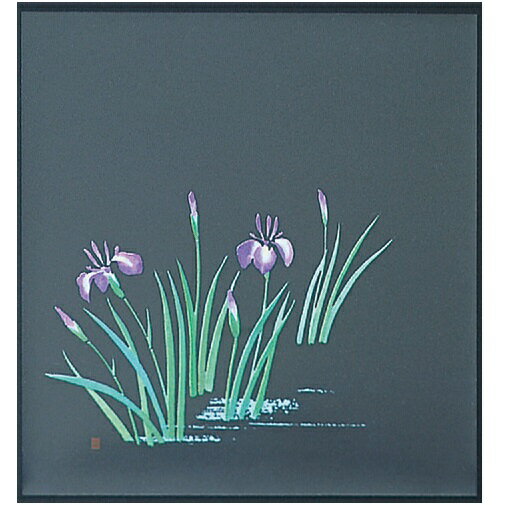 サイズ・約12x12cm ■生産地：日本 ■素材：PP（ポリプロピレン）/PP（ポリプロピレン） 四季の絵柄を見せつつ、料理に直接触れても大丈夫な、両面ラミネートの透明シートです。 ☆安全性を高めるために、両面ラミネート加工しております。 ☆すっきりとお料理になじむ〈かけてよし〉〈敷いてよし〉の四季の風情を演出する透明なPP素材のシートです。　