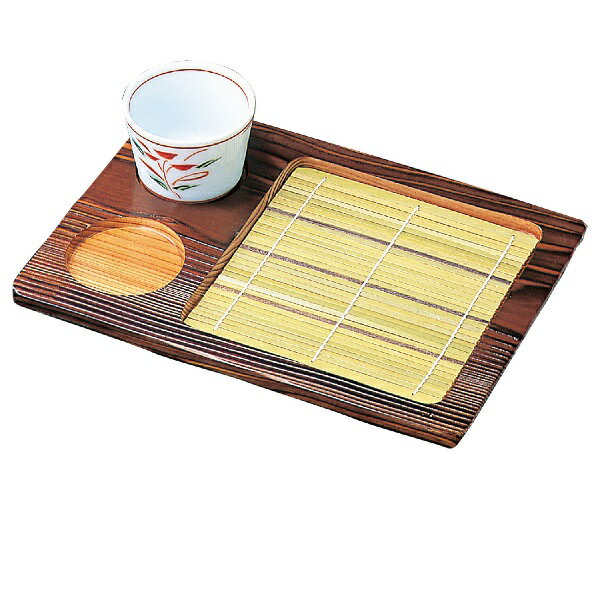 Rakuten - 用美（ようび）焼杉薬味付ざる N-84 （竹ス付） ※画像の猪口は別売です