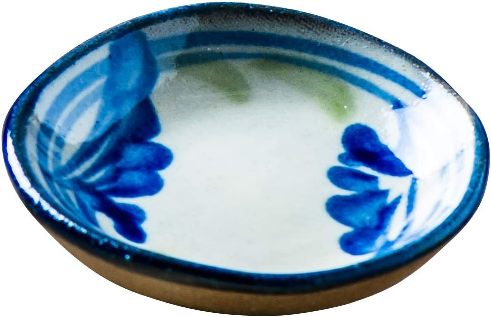 Rakuten - 沖縄の焼き物/やちむん 線引唐草　豆皿