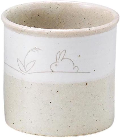萬古焼 軽量焼酎カップ ウサギ 約370cc＜父の日 家飲み オンライン飲み会 ステイホーム＞