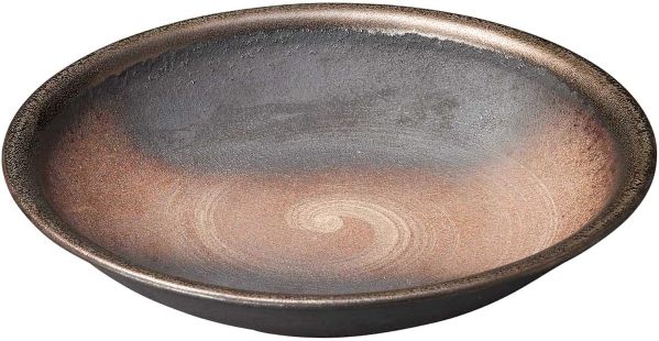 萬古焼 冷やしうどん/ぶっかけうどん鉢　Φ24×4.5cm