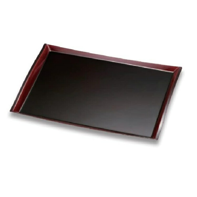 越前漆器・越前塗 漆遊館 溜 (漆風塗) 夕なぎトレー