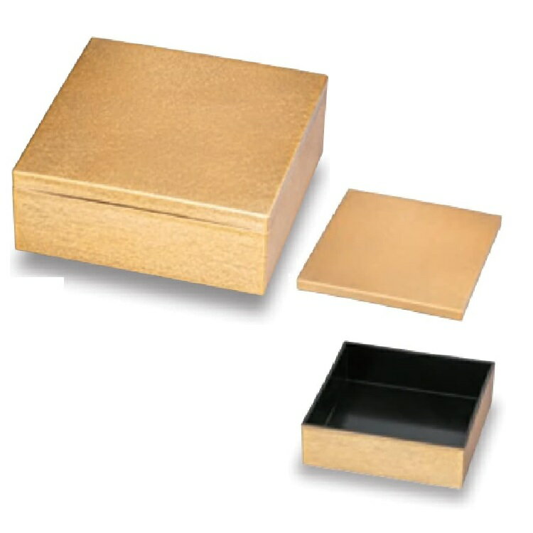 越前漆器・越前塗 漆遊館 金錆び内黒 52宝重