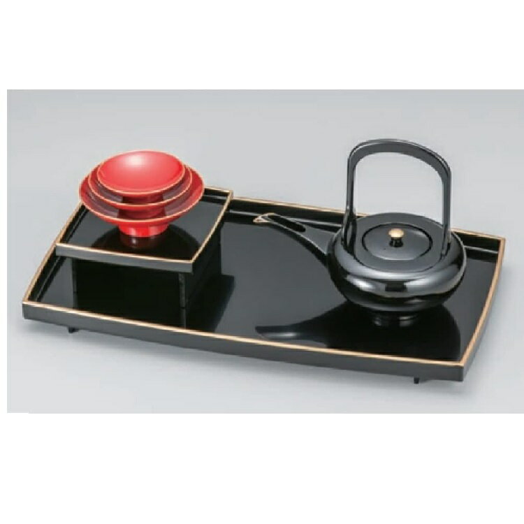 越前漆器・越前塗 漆遊館 黒天金 胴張屠蘇器