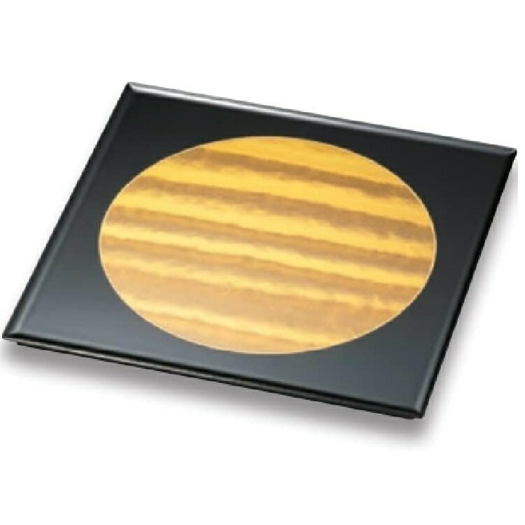 越前漆器・越前塗 漆遊館 スクエアプレート 黒 金葵裏黒