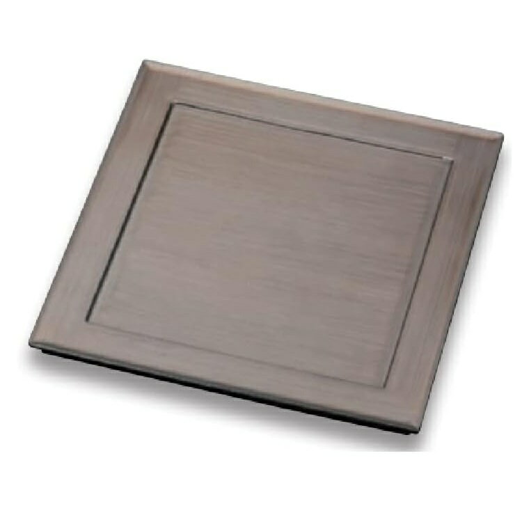 越前漆器・越前塗 漆遊館 銀木目裏黒 10角漆遊プレート