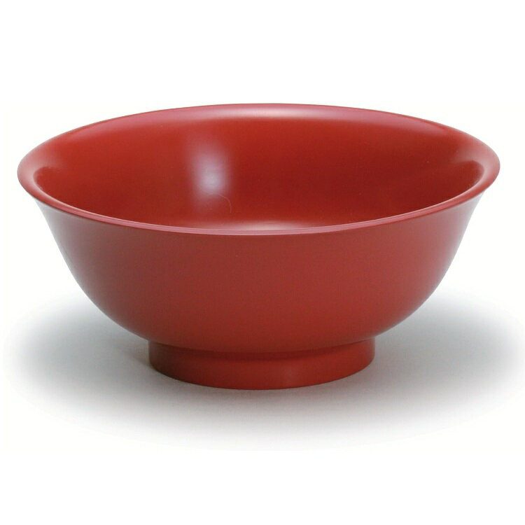 越前漆器・越前塗 漆遊館 茜朱 60百合形丼