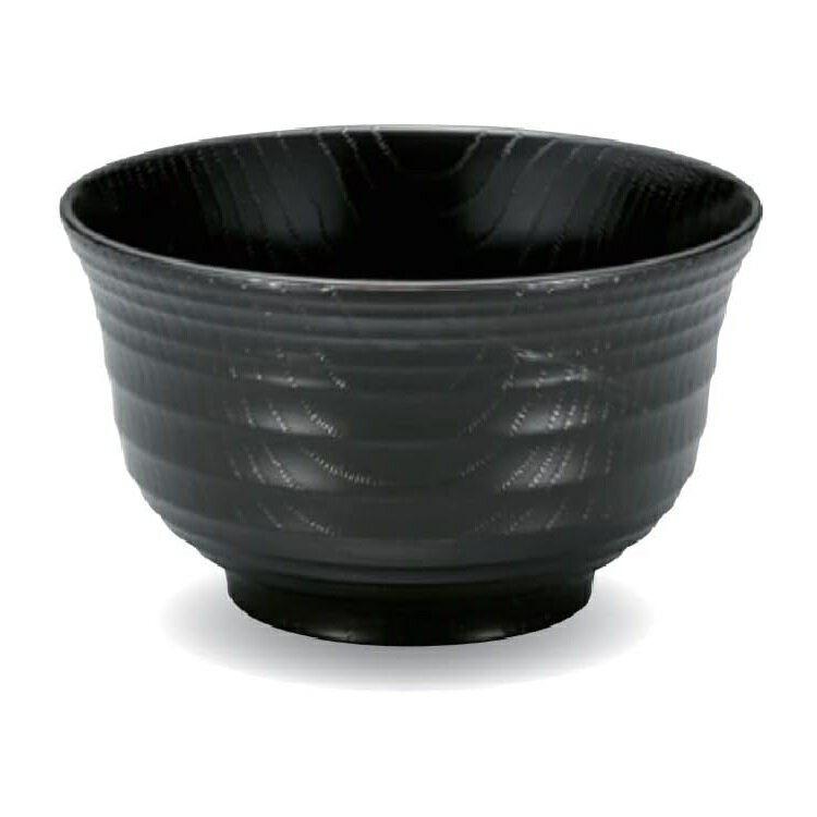 越前漆器・越前塗 漆遊館 45千段お好み椀 (レンジ対応) 黒
