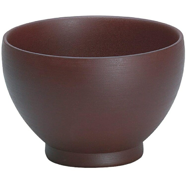 越前漆器・越前塗 漆遊館 45歳々丼 (溜 荒目)