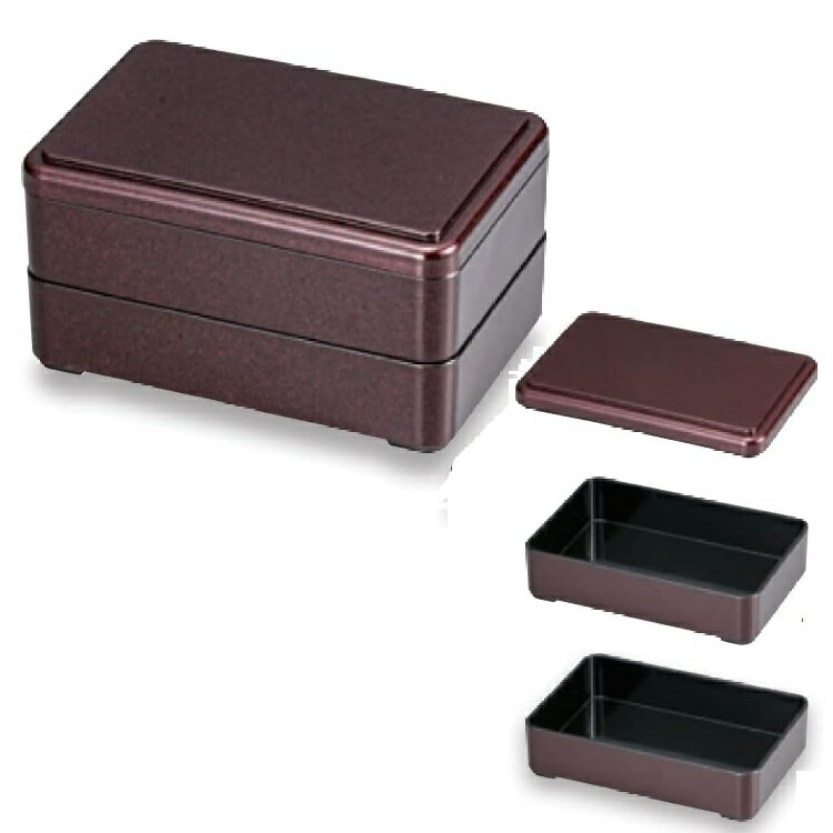 越前漆器・越前塗 漆遊館 溜金散らし内黒 江戸弁当