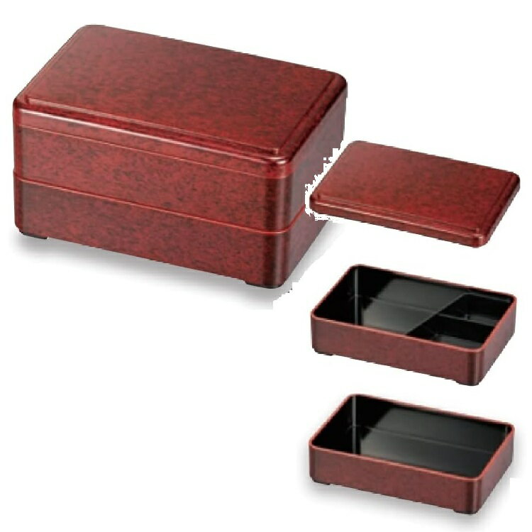 越前漆器・越前塗 漆遊館 後藤塗内黒 江戸弁当