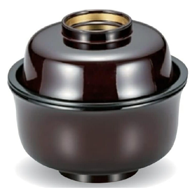 越前漆器・越前塗 漆遊館 溜 立金 36千鳥椀