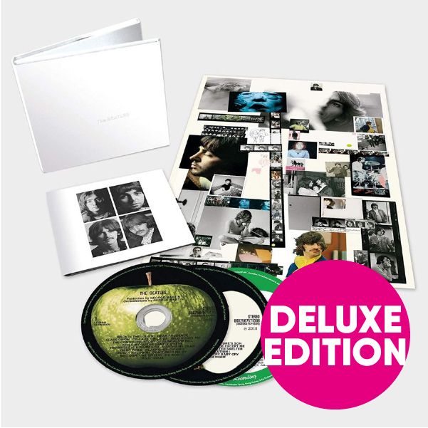 ビートルズ CD アルバム WHITE ALBUM DELUXE EDITION 3枚組 50周年記念盤 輸入盤