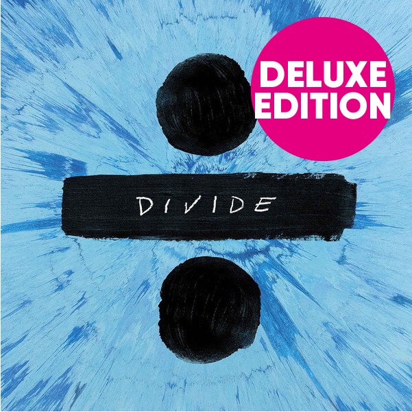 エド・シーラン CD アルバム ED SHEERAN DIVIDE DELUXE EDITION 通常盤より+4曲 全16曲バージョン 輸入盤 エドシーラン