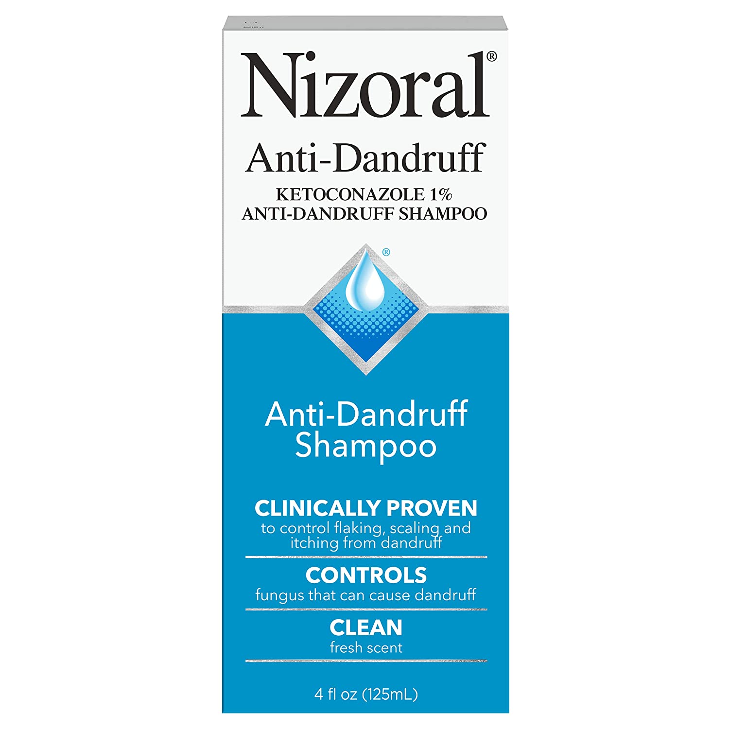 アメリカでベストセラー！Nizoral Anti-Dandruff Shampoo Basic Fresh 7Fl Ozニゾラール フケシャンプー200mlが1本