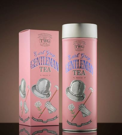 「ギフト包装」シンガポールの 高級紅茶 TWG シリーズ EARL GREY GENTLEMAN アールグレイ ジェントルマン 茶葉 ■リボン ティーダブルジー ティーダブリュージー ティー