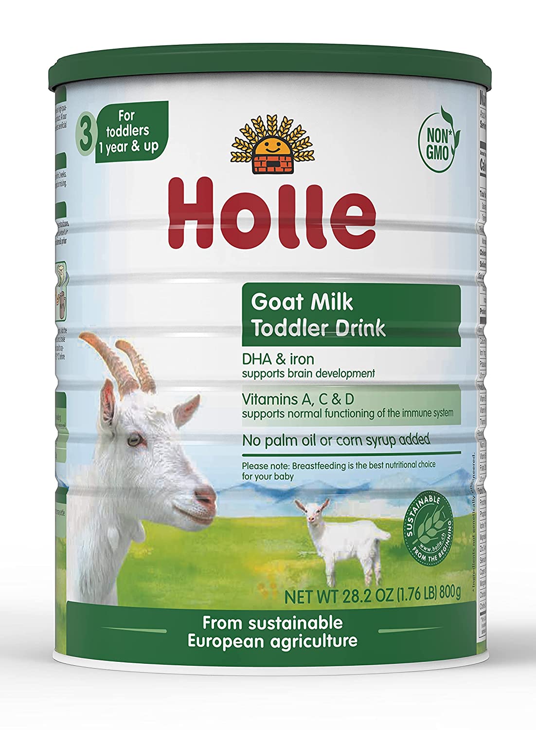 Holle社Stage 3 Goat Milk Formula 28 OZ 800g入