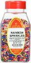 }[V N[N RbV[ XpCX XvN C{[10IX 283g Marshalls Creek Kosher Spices SPRINKLES RAINBOW 10 oz