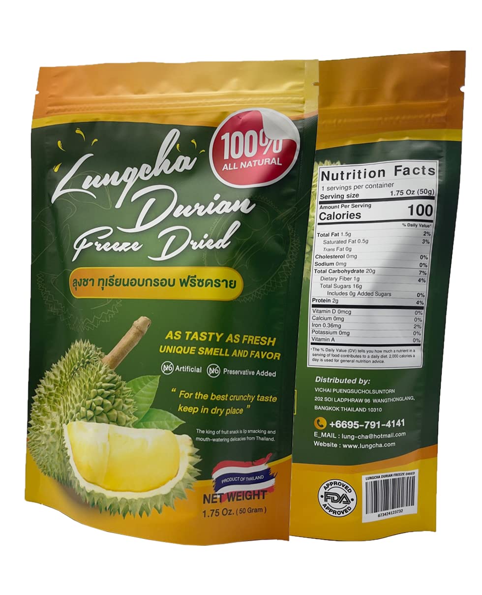 ֤2ޥåȡ׽ִ ե꡼ɥ饤  ɥꥢ50g꤬2 Durian King of Fruit Vacuum Free...