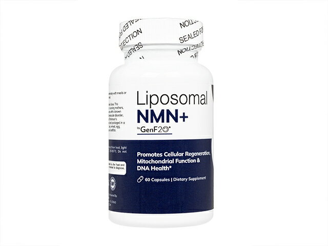 GenF20 社 リポソーム NMN 1粒あたり250mg配合サプリメント 60粒入り Liposomal NMN+ 60capsリポソームNMN ニコチン…