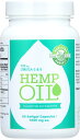 Manitoba Harvest Hemp Seed Oil Capsules - 60粒入り 3粒あたりヘンプシードオイル2.475mg リノール酸 オメガ6 α-リノレン酸 オメガ3 オレイン酸 オメガ9 必須脂肪酸サプリメント