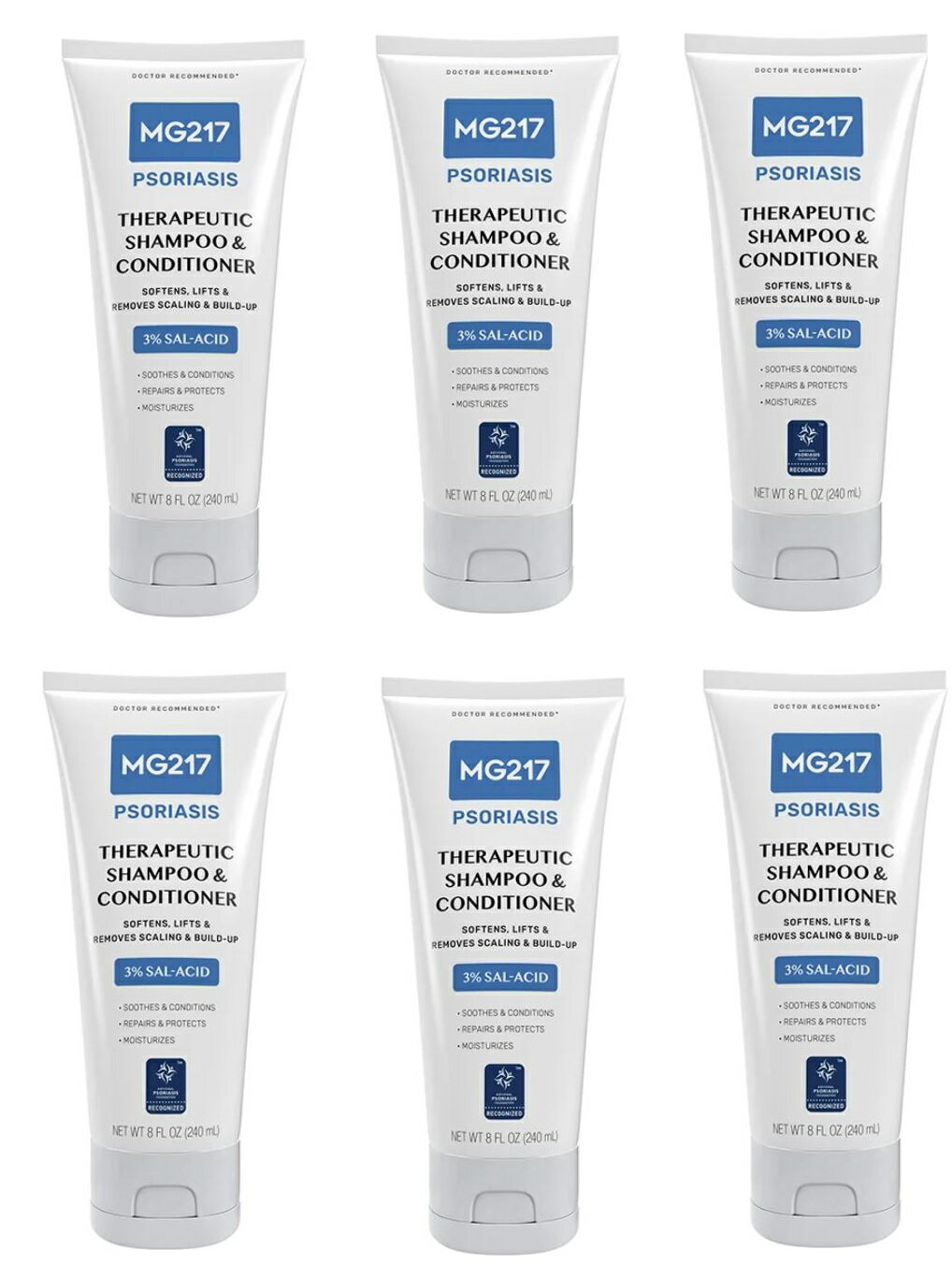 ֤6ĥåȡMG217 ס+ǥʡ240ml6/MG217 Psoriasis Scalp Solutions, Shampoo + Conditioner, 8 Ounce6bottle