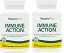 「お得な2本セット」NaturesPlus社 Immune Action（イミューンアクション）ベジカプセル120粒×2