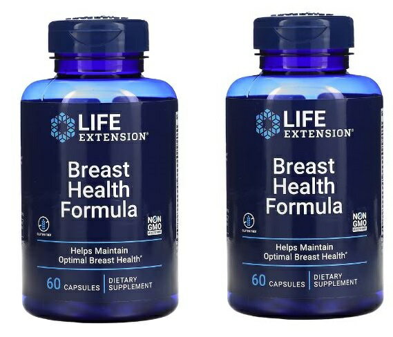 ֤2ܥåȡץ֥쥹 إ륹 եߥ ץ 60γ2 Life Extension Breast Health Formula 60 Cap2