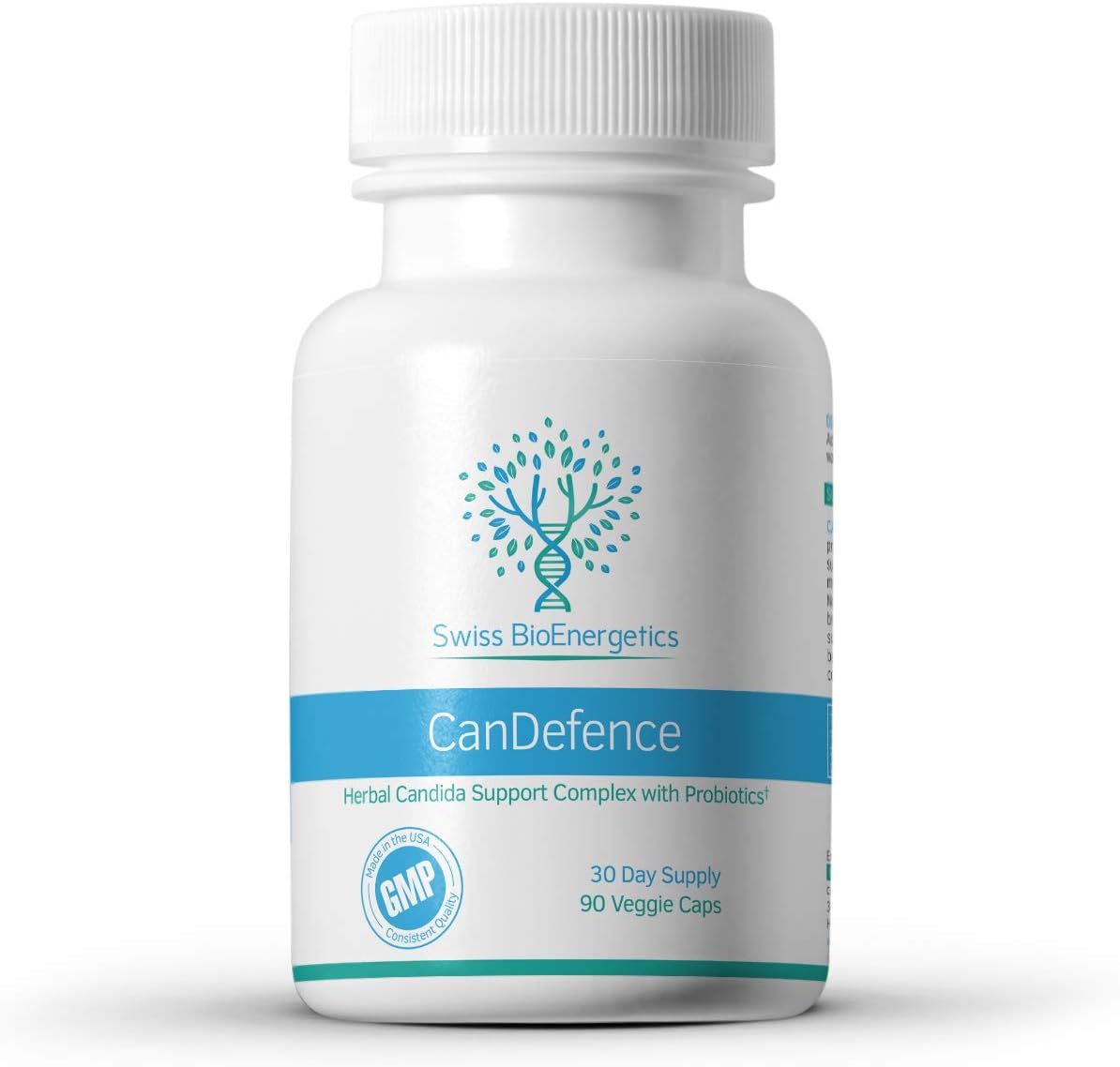 Swiss bioenergetics 社 カンジダサポート サプリメント 90粒1個 CanDefence - Candida Cleanse Ultimate Extra Strength All-in-ONE Formulation with Caprylic Acid, Probiotics and a synergistic Balance of 11 Different Botanicals - 90 Capsules