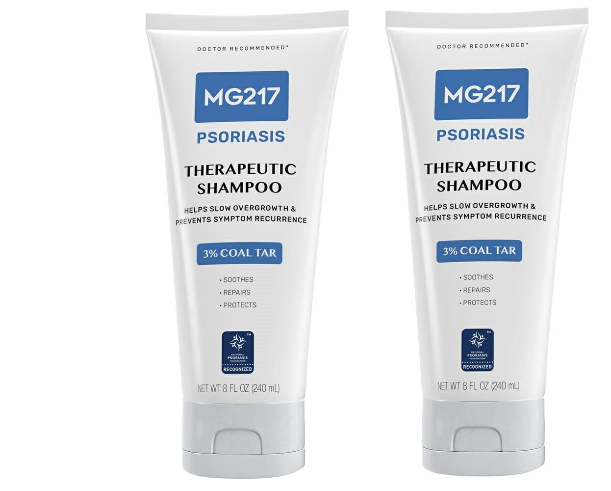 「お得な2本セット」MG217 シャンプー240ml×2本/MG217 Psoriasis Scalp Solutions, Shampoo 8 Ounce×2bottle