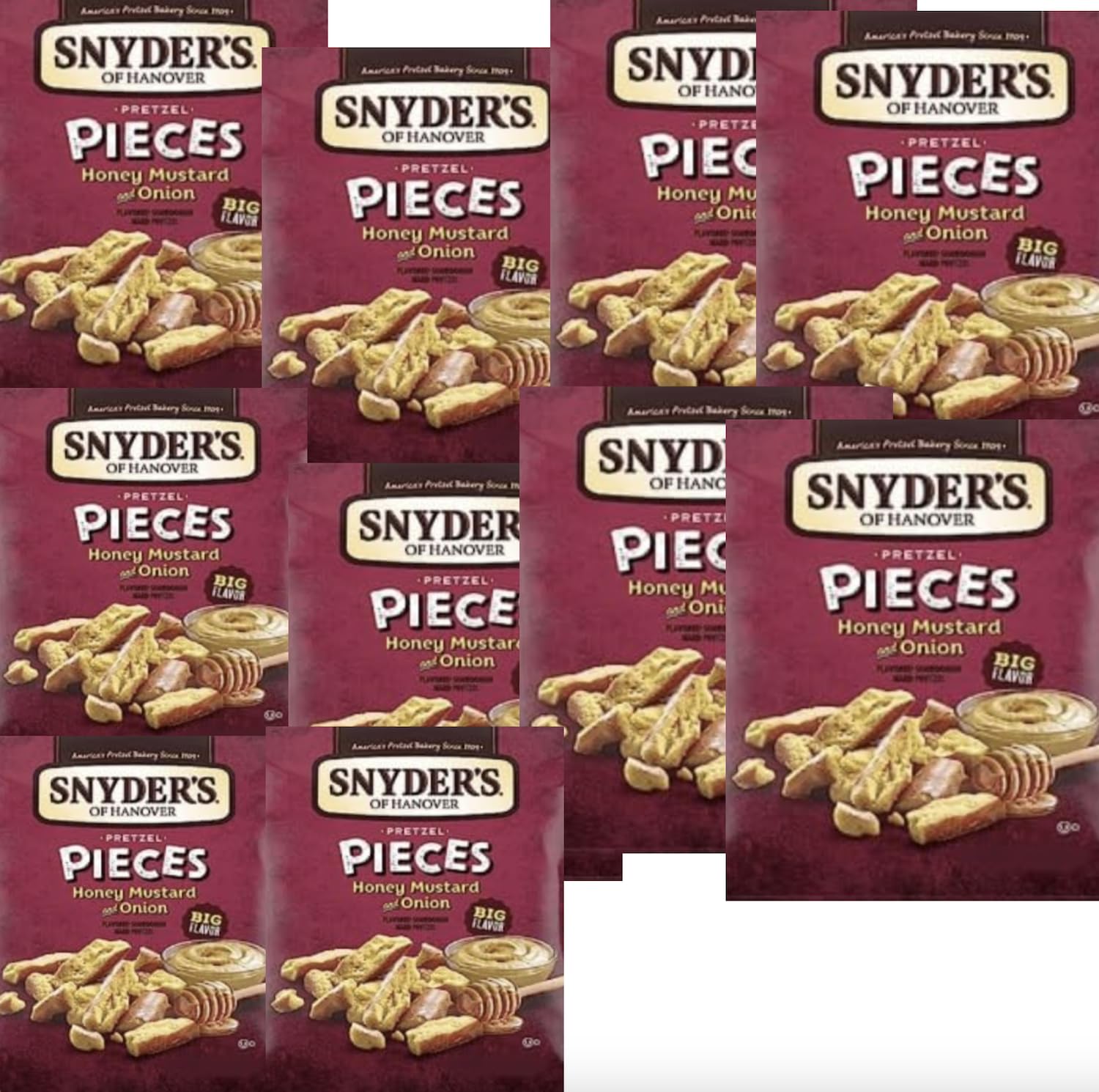 「お得な63.7g×10袋セット」Snyder 039 s社 スナイダーズ プレッツェル マッドネス Snyder 039 s Pretzels ハニーマスタード プレッツェル 2.25 オンス 10 袋 2.25 Ounce Pack of 10 Honey-Mustard, Snyder 039 s PretzelsHoney Mustard Pretzels 2.25 Ounce 10 Bag Set 10 Bag Set