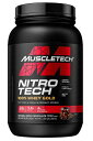 Muscletech Nitro-Tech（ニトロテック） 100％ホエイゴールド ダブルリッチチョコレート 1.02kg（2.24ポンド）