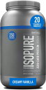 Isopure社プロテインパウダーバニラ味 1361 g/Isopure Creamy Vanilla Whey Isolate Protein Powder with Vitamin C Zinc for Immune Support, 25g Protein, Zero Carb Keto Friendly, 3 Pound