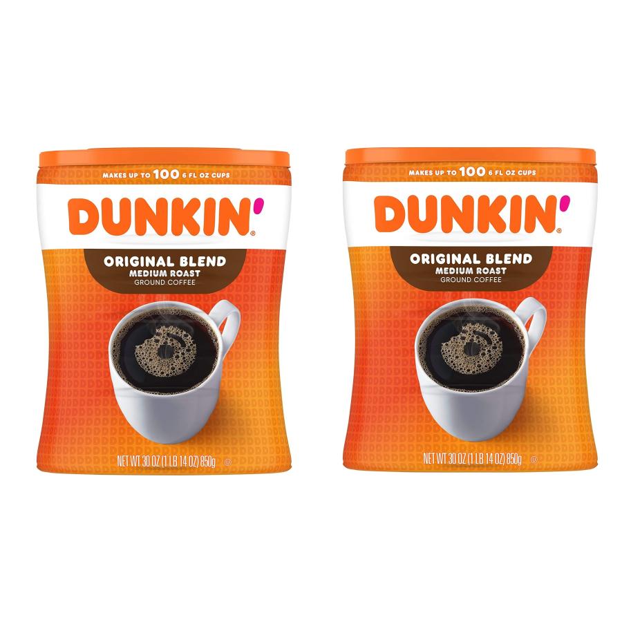 お得な2個セットDunkin社ダンキンオリジナルブレンドミディアムローストグラウンドコーヒー850gが2個