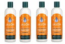 「お得な4個セット」Jason Natural社Dandruff Relief Treatment Shampoo (355 ml) ×4本