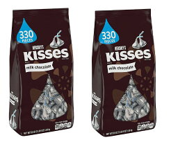 「お得な2袋セット」Hersheys Kissesミルクチョコレート330個×2袋Hersheys Kisses Milk Chocolate330PiecesX2bags