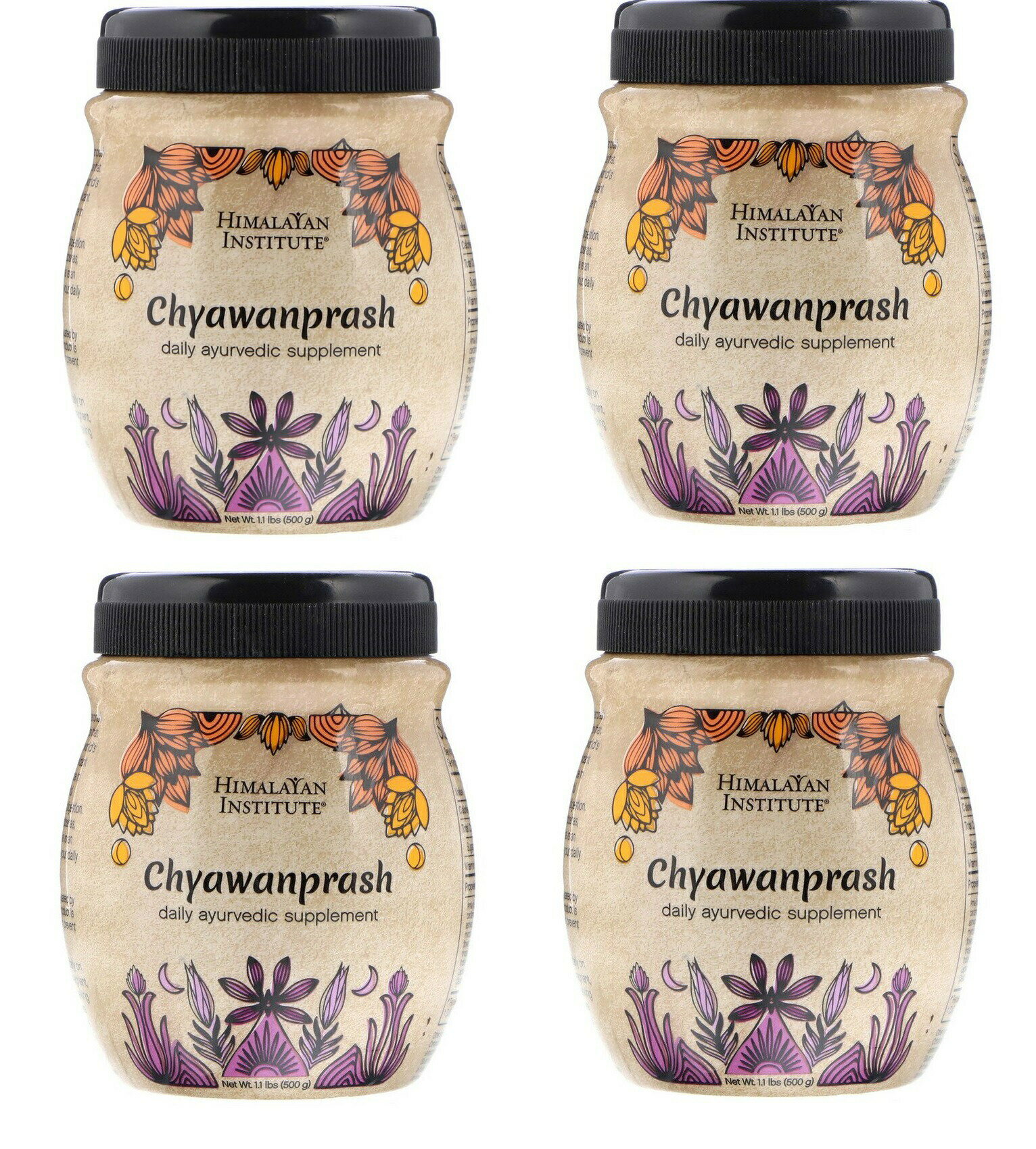 楽天キューパンダ「お得な4個セット」Himalayan Institute 社 チャワンプラシュ Chyawanprash （500 g）×4個 Himalayan Institute Ayurdevic Chyawanprash Jam, 500 grams サプリメント アムラ果実 アムラ アーマラーキ