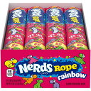 「お得な24個パック」Nerds Rope社 オタクロープレインボーキャンディ26g入り×24個 Nerds Rope Rainbow Candy, 0.92 Ounce Package, 24 Count, Pack of 1