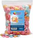 ■訳あり■Satellite Wafers Candy, Original Bulk Candy, Approx 350個・453g