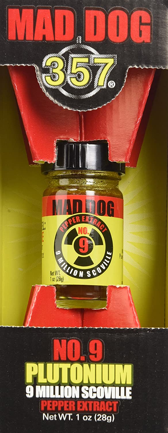 Mad Dog ҥޥåɥɥå357 No. 9ץȥ˥ɤΥ(ӥ)900ݾ/28g1Mad Dog 357 No. 9 Plutonium 9 Million Scoville Pepper Extract, 1oz