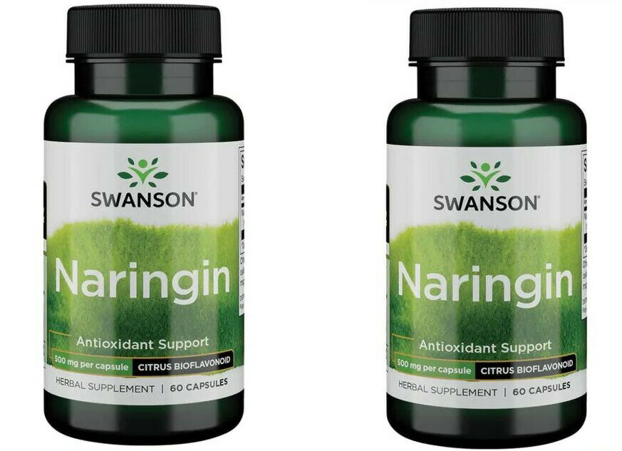 ֤2ܥåȡSwansonҥʥ󥮥Naringinץ (1γ500mg۹)60γ2