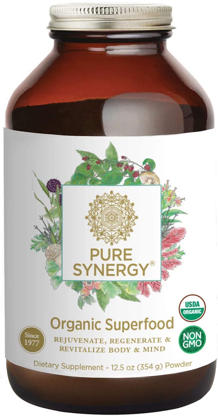 シナジーカンパニー社ピュアシナジー Pure Synergy USDA Organic Green Superfood 12.5oz(354g) Powder