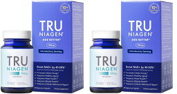 「100mg2本×30粒」TRU NIAGEN NAD +ブースターサプリメントニコチンアミドリボシド2本