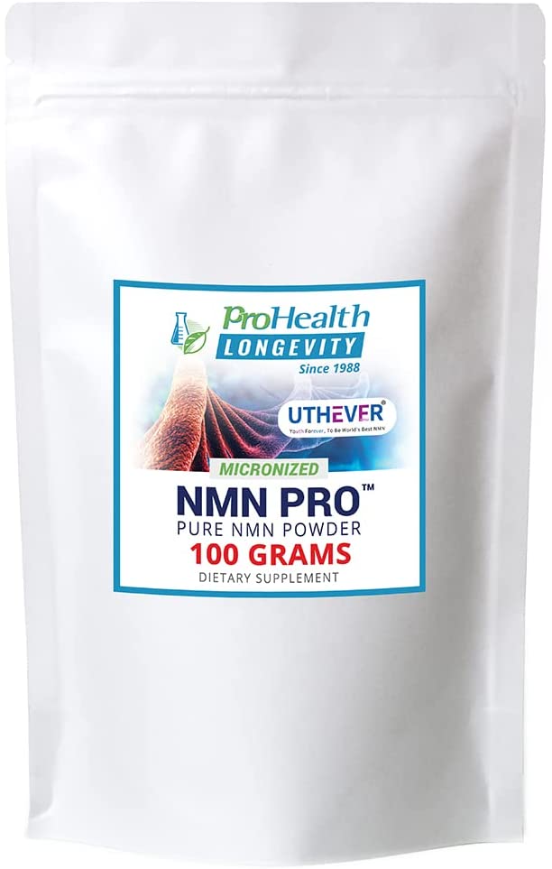 Pro Health Longevity社NMN粉末(NMNパウダー)サプリメント食品100g袋入り