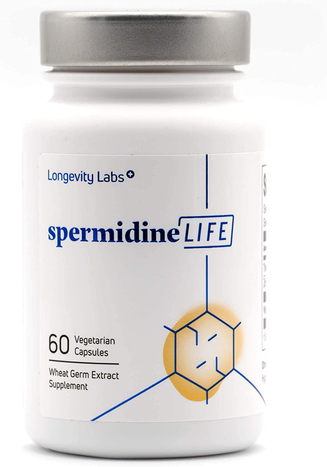 LONGEVITY LABS 社スペルミジン ポリアミン spermidine 配合 サプリメント 60粒入り 小麦胚芽エキス