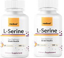 「お得な2本セット」MEDIWEL社セレンサプリメント1粒あたり500mg配合60粒入り×2本/Mediwel - L-Serine-Pharmaceutical Grade Purity--Superior Efficacy-Made in USA-60 Capsules×2bottle 500mg